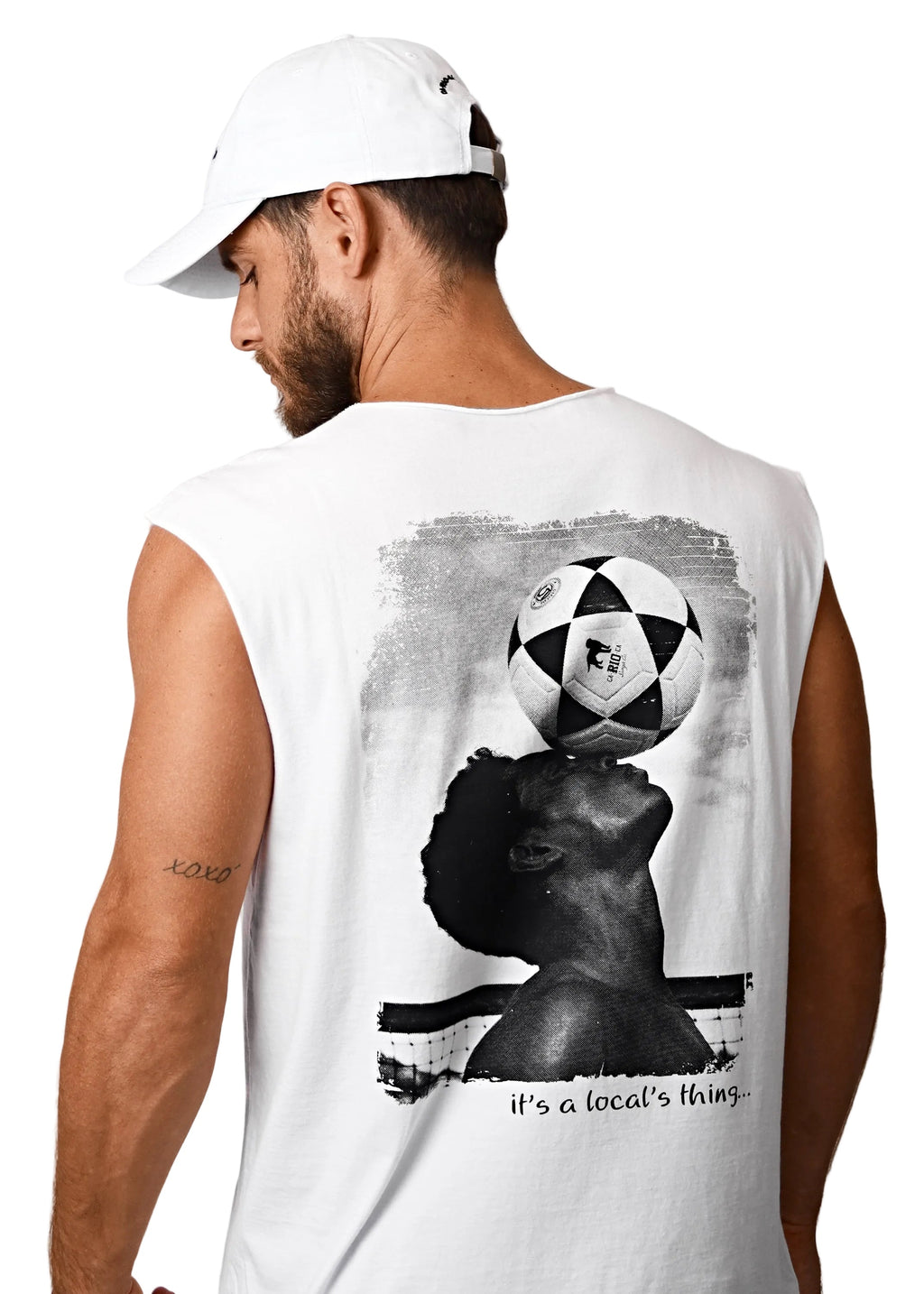 CA-RIO-CA made in rio (flip) - Men's Cotton Sleeveless T-Shirt