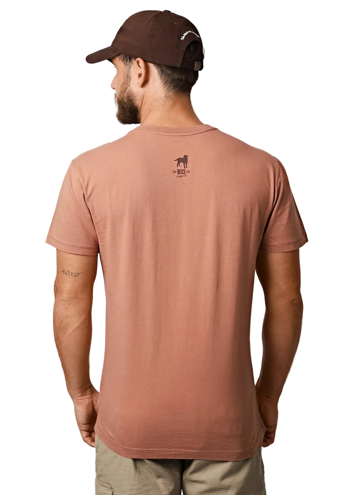 CA-RIO-CA PRAIA DO ABRICO TEE  "RIO FAMOUS NUDE BEACH" - Men's T-Shirt