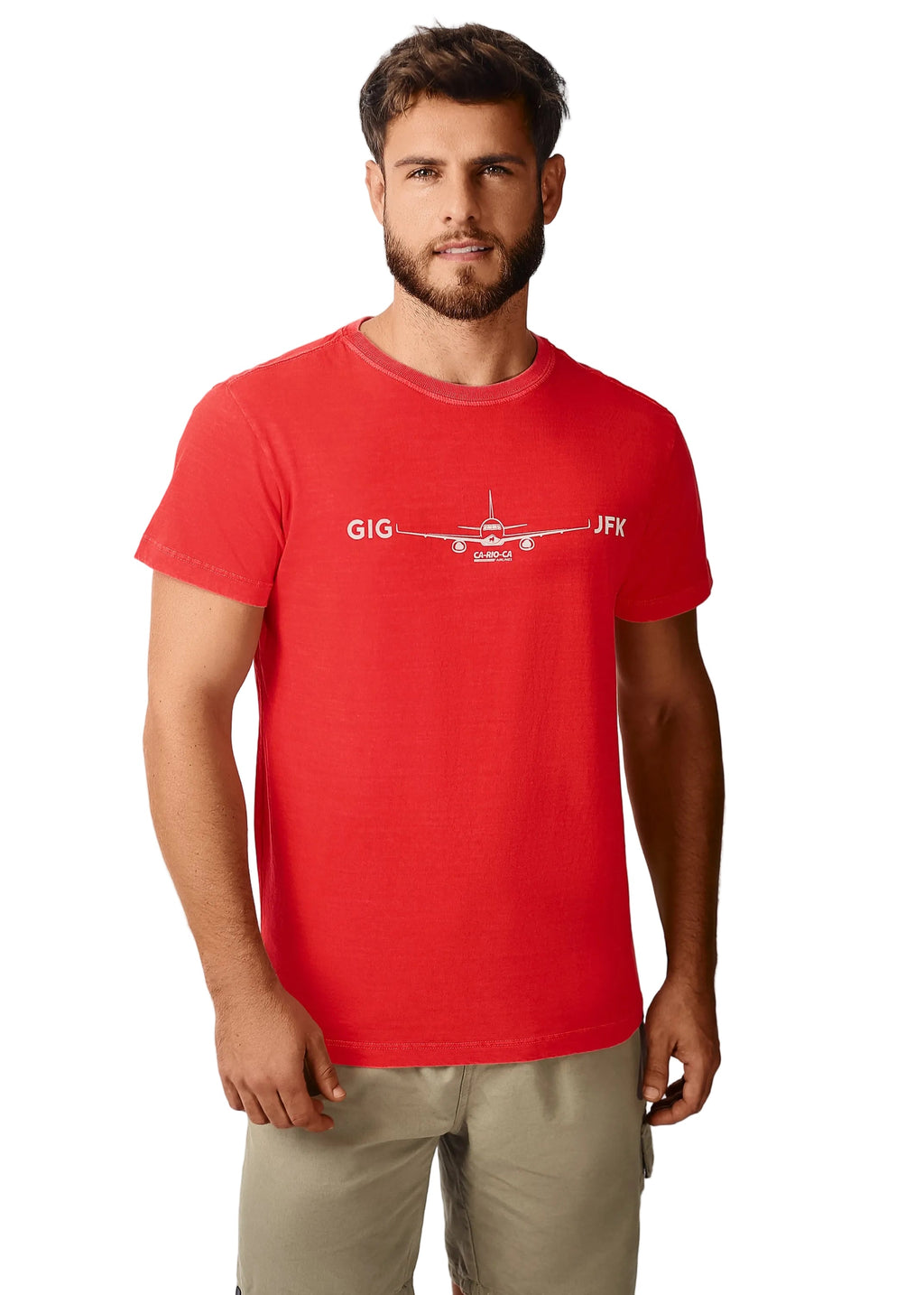 CA-RIO-CA Destination GIG - JFK - Men's T-Shirt