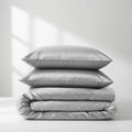 Satin Quilt Cover - Silver