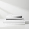 Satin Sheet Set - White