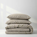 Joy Collection Quilt Cover Set - Champagne Latte