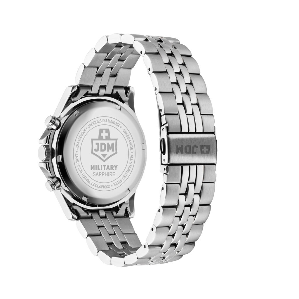 JDM Military Delta Chrono Blue Watch