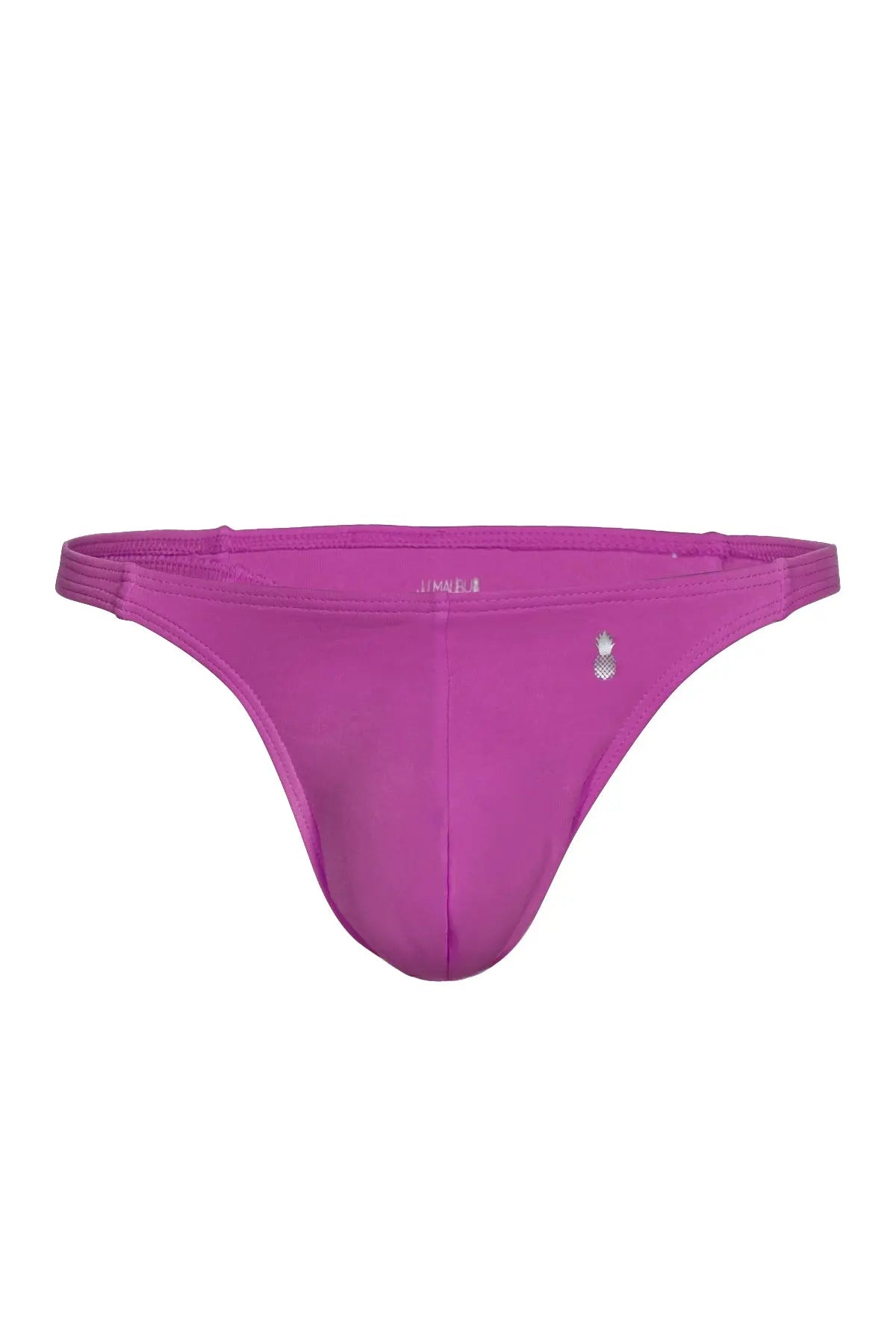 JJ Malibu Men's Cheeky Classic G-String Thong - Magenta