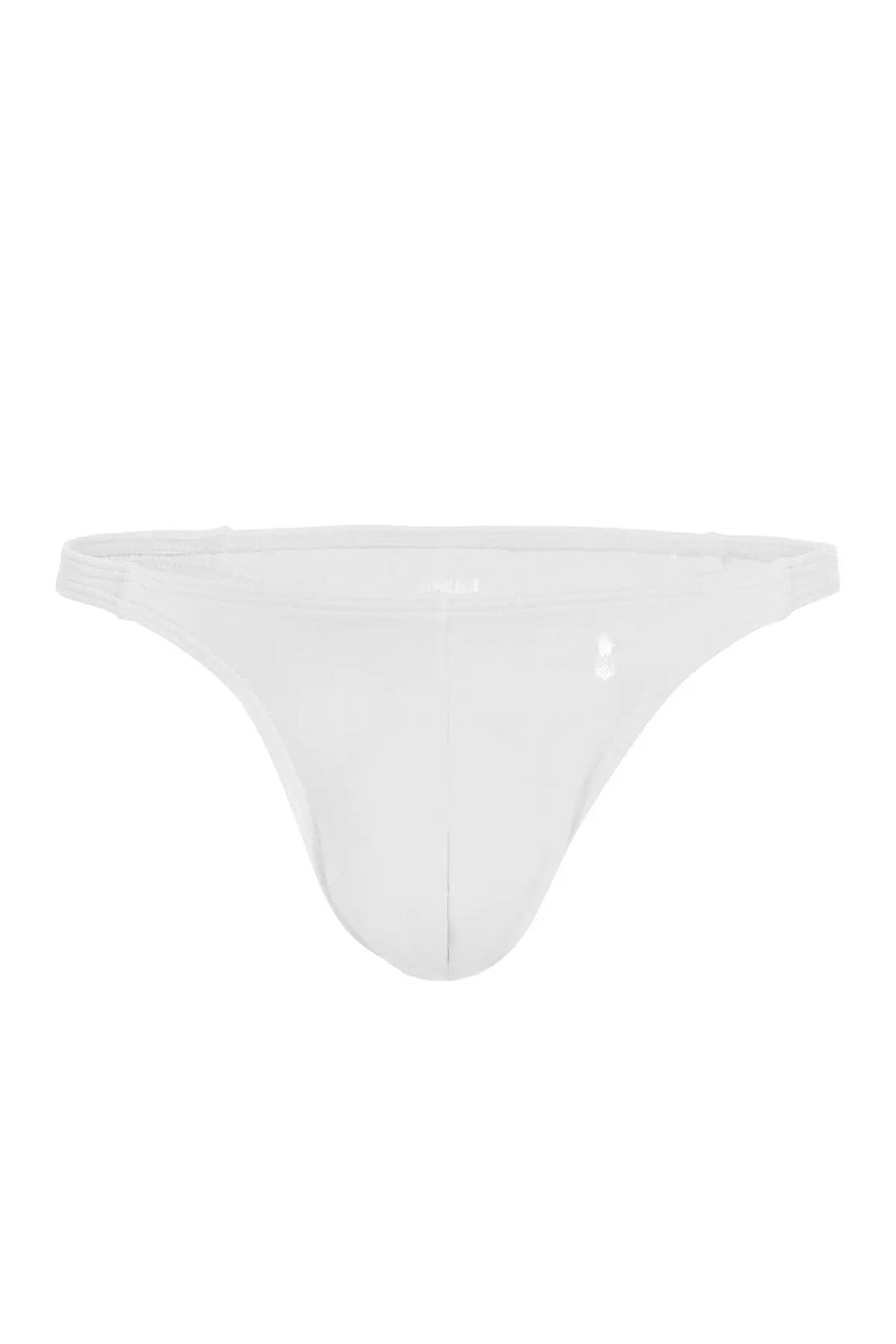 JJ Malibu Men's Cheeky Classic G-String Thong - Off White