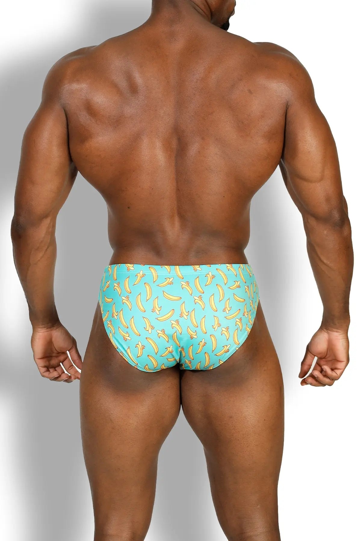 JJ Malibu Men's Wet-N-Wild Swim Briefs - Bananas