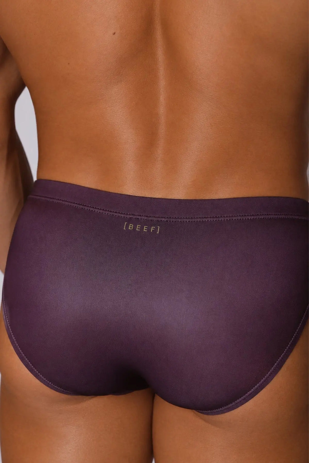 JJ Malibu Men's Wet-N-Wild Swim Briefs - Maroon Lightning