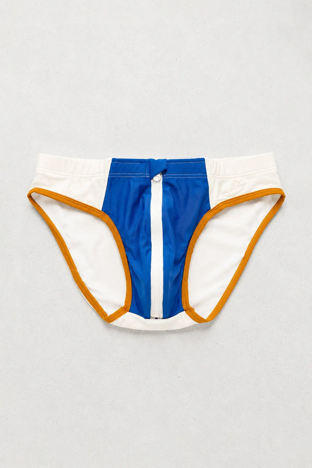 JJ Malibu Men's Unzip Me Swim Briefs - Nautical Sport