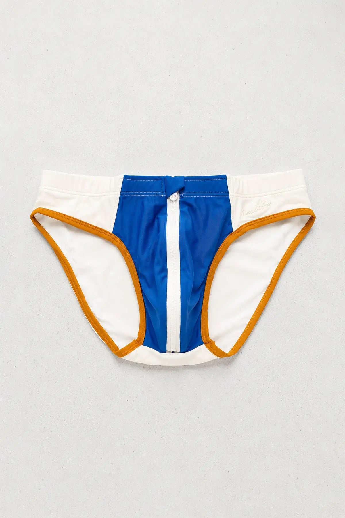 JJ Malibu Men's Unzip Me Swim Briefs - Nautical Sport