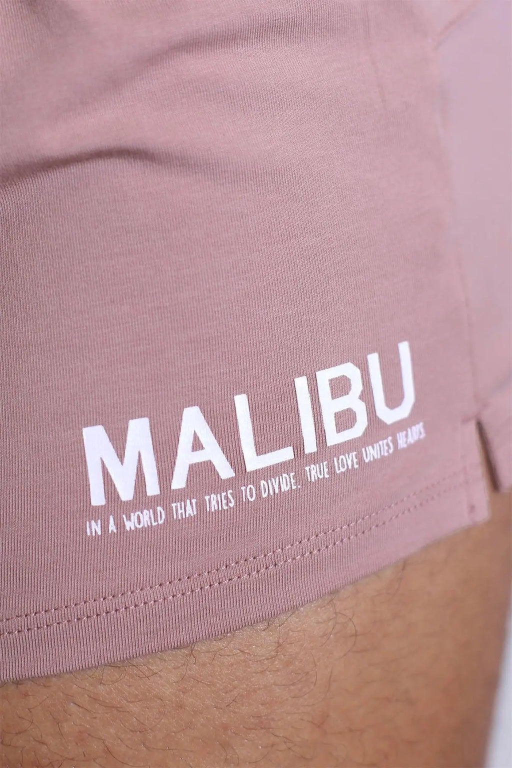 JJ Malibu Men's Stretch-It 2" Short Shorts - Raspberry Glace