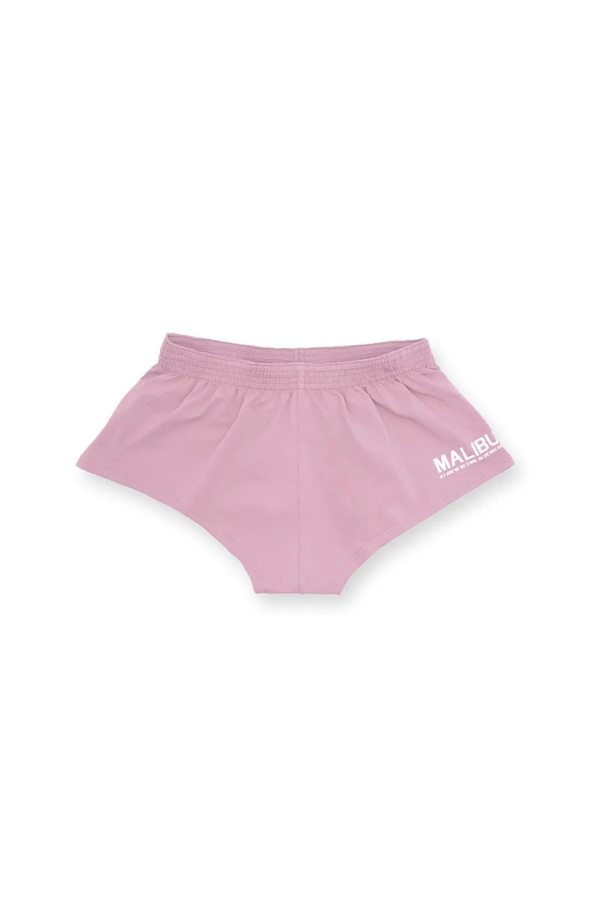 JJ Malibu Men's Stretch-It 2" Short Shorts - Raspberry Glace