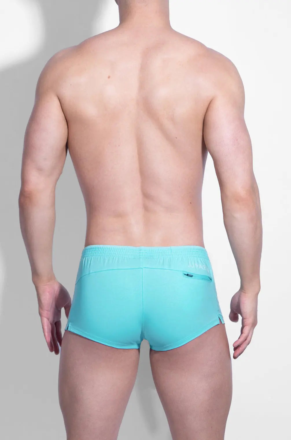JJ Malibu Men's Stretch-It 2" Short Shorts - Electric Blue