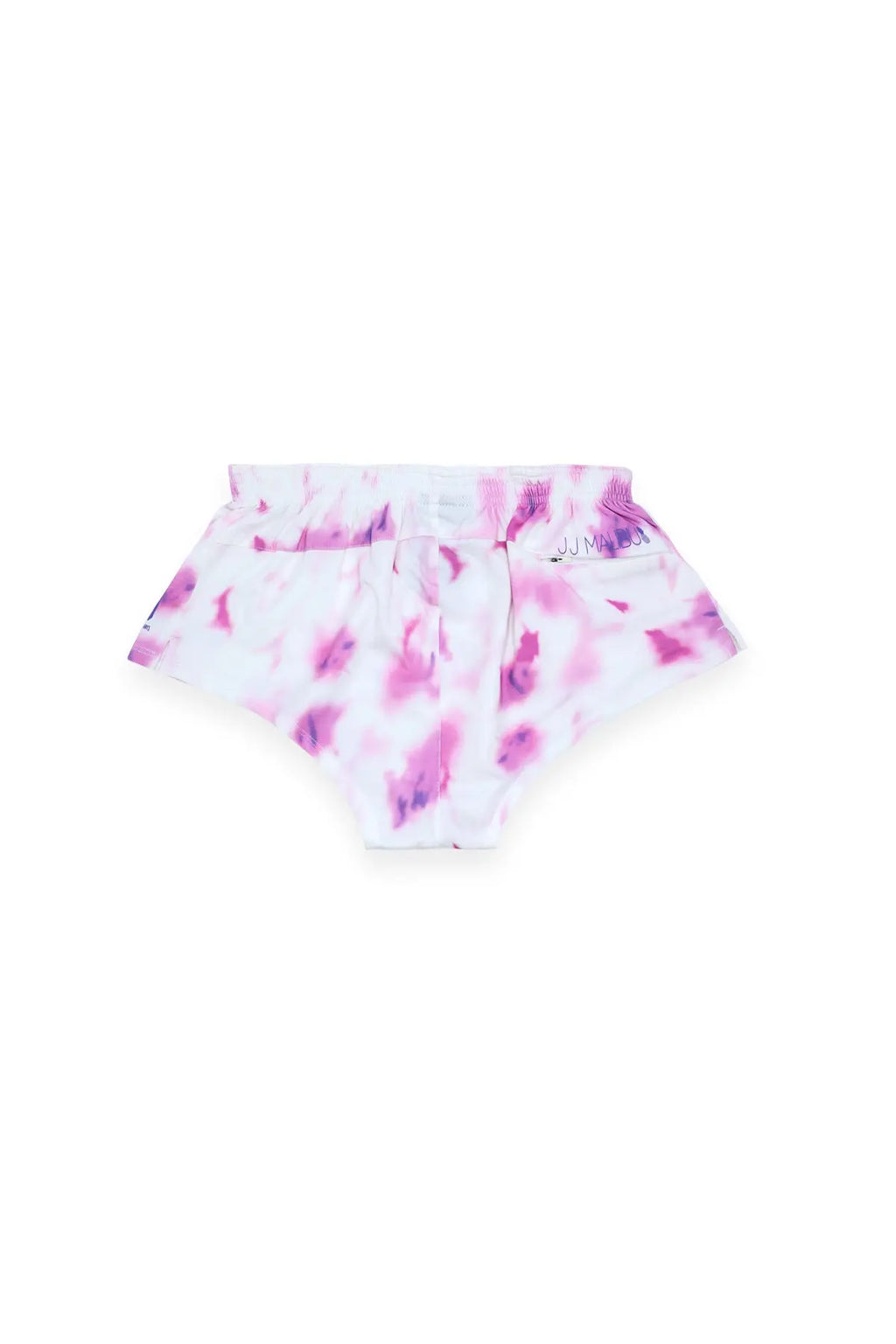 JJ Malibu Men's Stretch-It 2" Short Shorts - Pink Tie-Dye