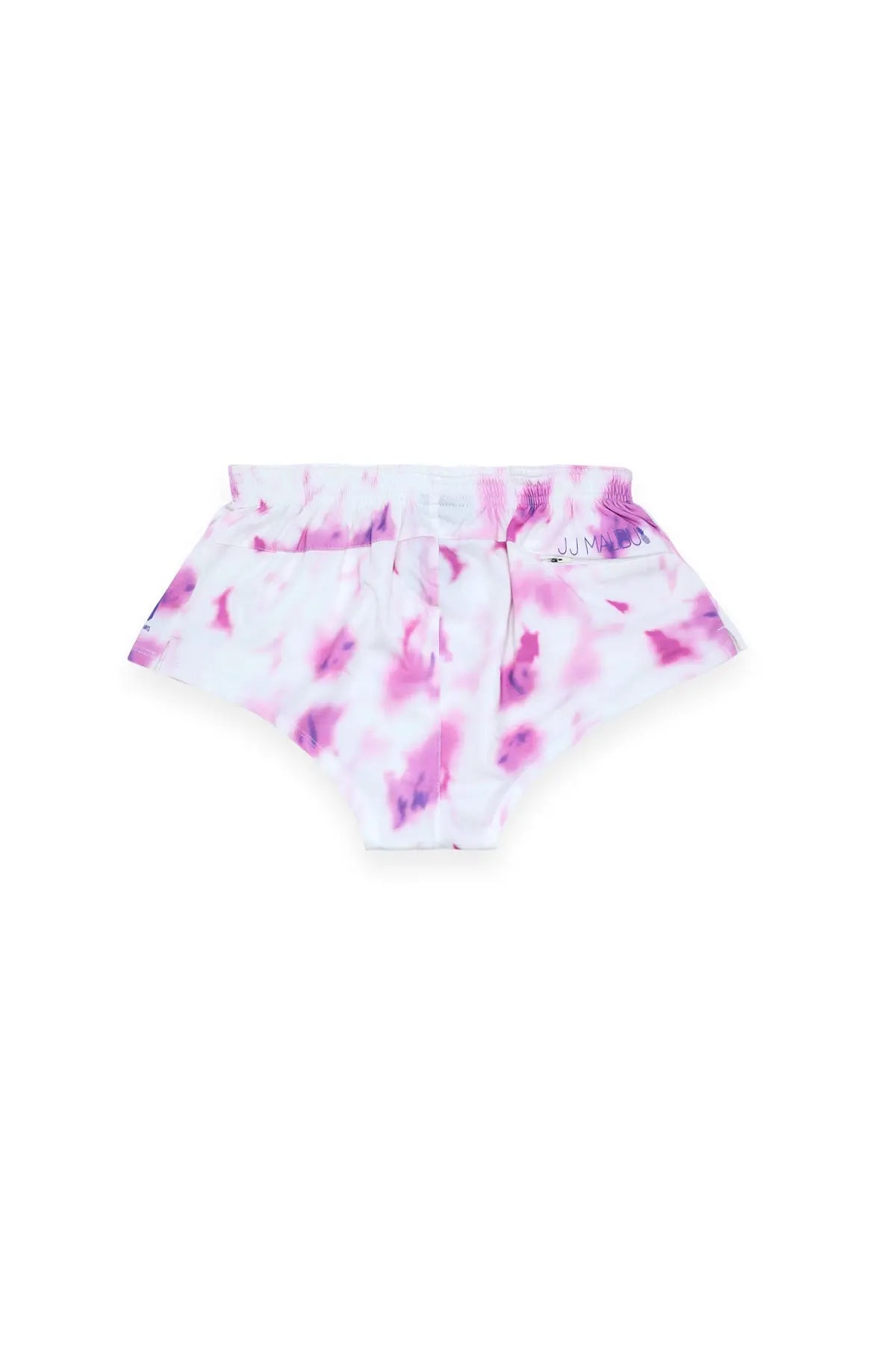 JJ Malibu Men's Stretch-It 2" Short Shorts - Pink Tie-Dye