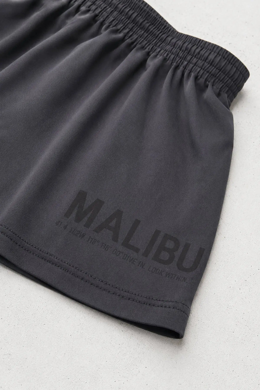 JJ Malibu Men's Stretch-It 2" Athletic Short Shorts - Slate Gray
