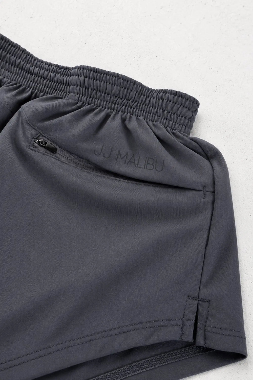 JJ Malibu Men's Stretch-It 2" Athletic Short Shorts - Slate Gray