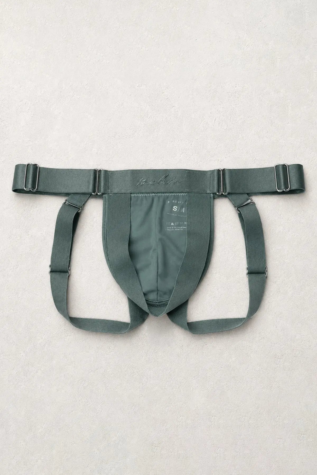 JJ Malibu Men's Shape Shifter Jockstrap - Moss