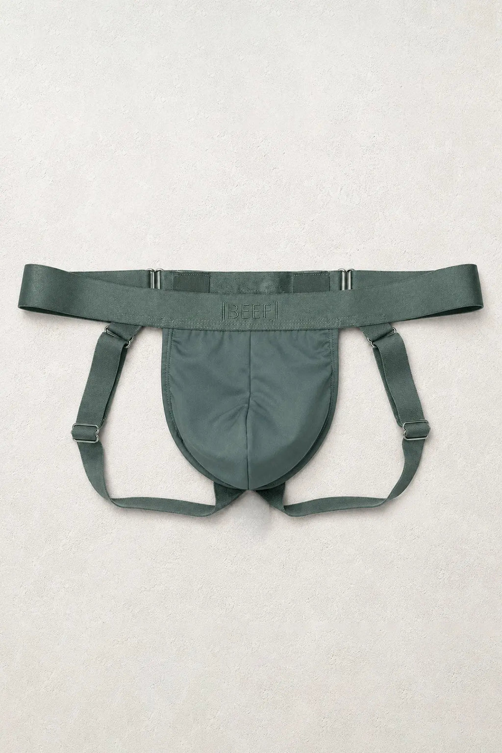 JJ Malibu Men's Shape Shifter Jockstrap - Moss