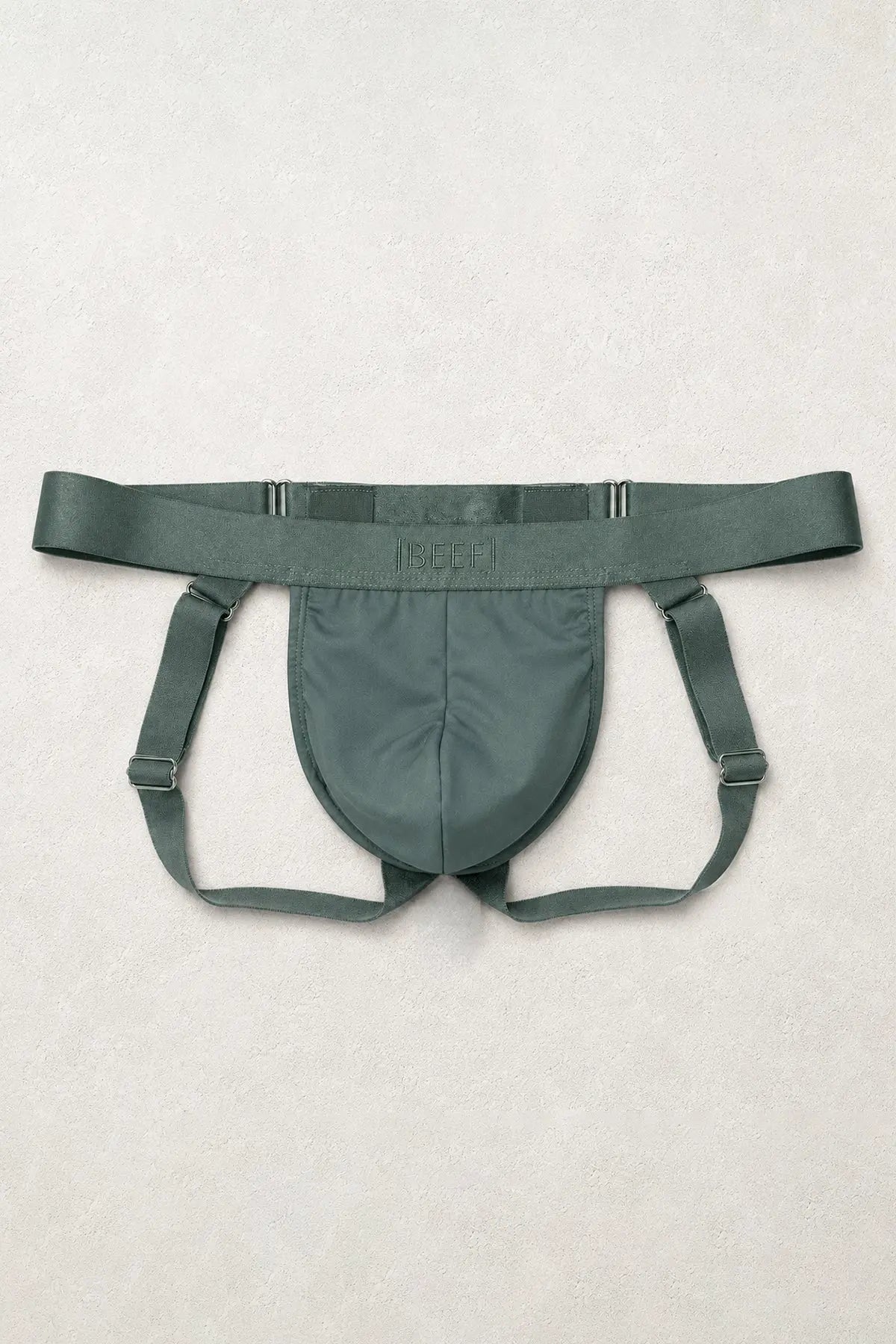 JJ Malibu Men's Shape Shifter Jockstrap - Moss