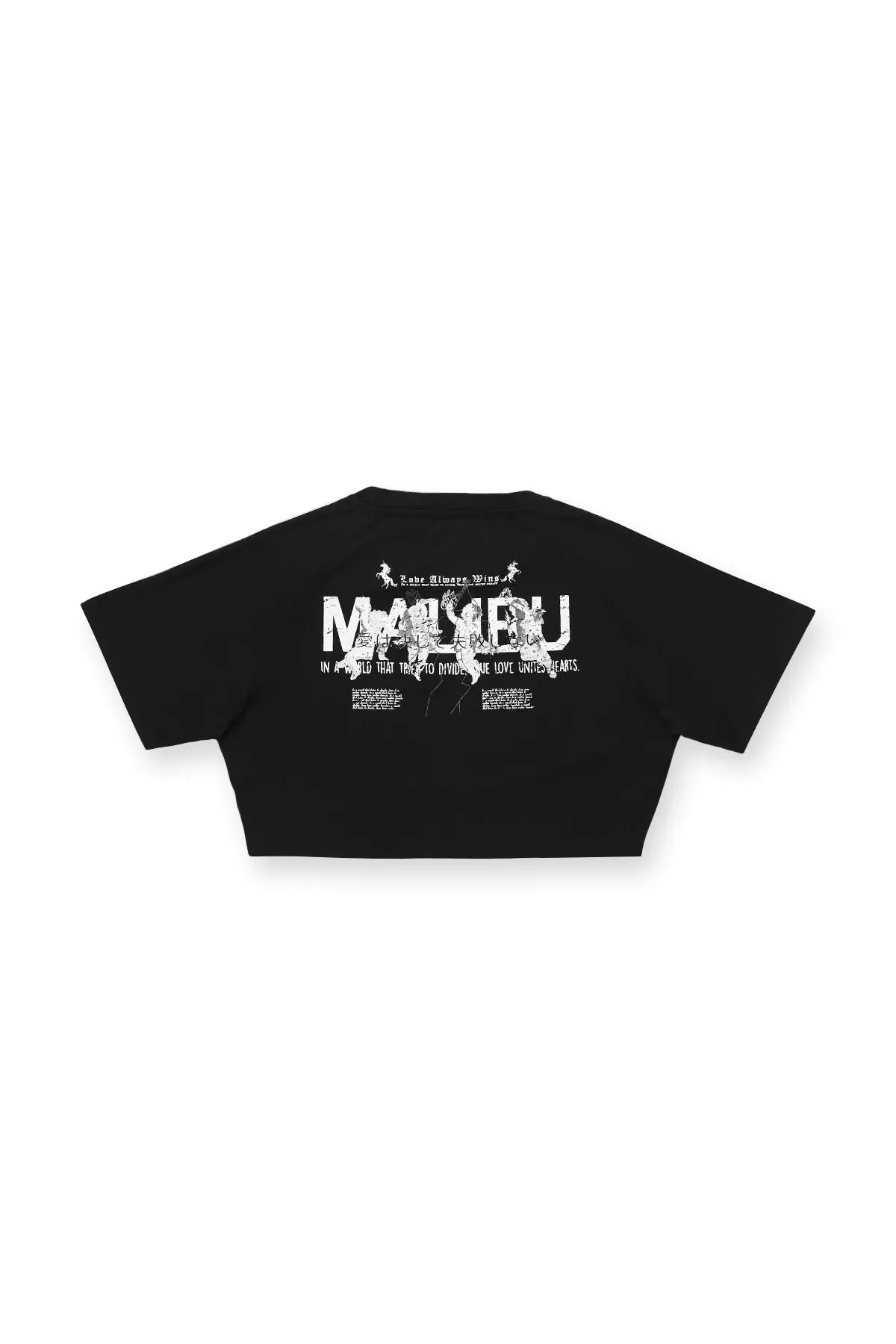 JJ Malibu Men's Muscle-Fit Crop Tee  - Malibu Angel