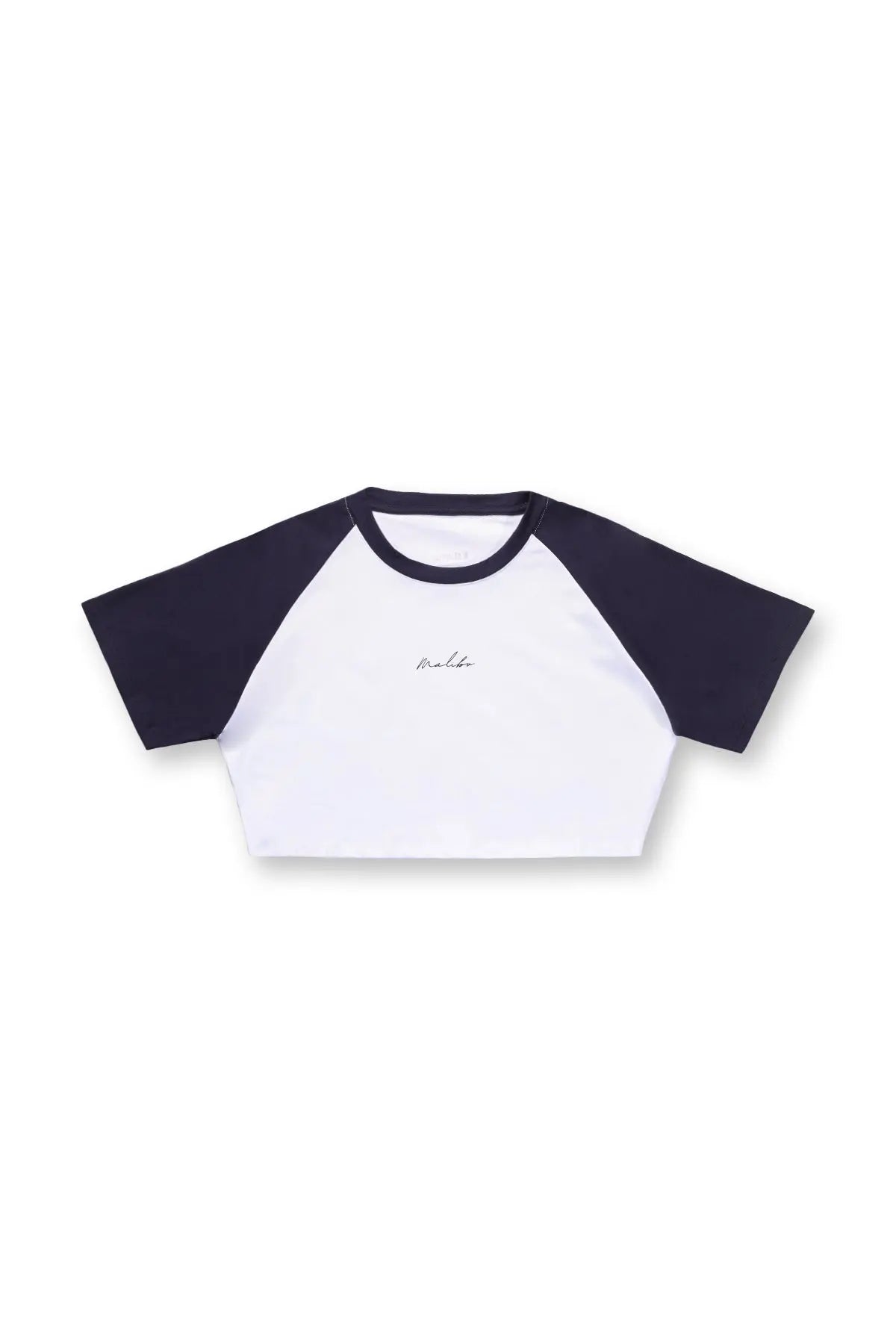 JJ Malibu Men's Muscle-Fit Crop Tee - Malibu Script