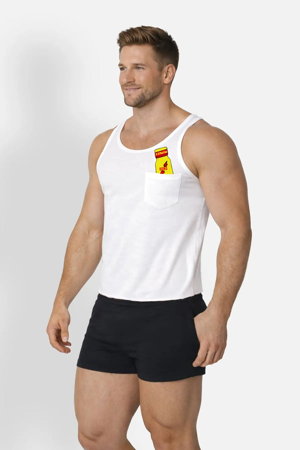 JJ Malibu Men's JJ Pocket Tank Top - Homo Energy