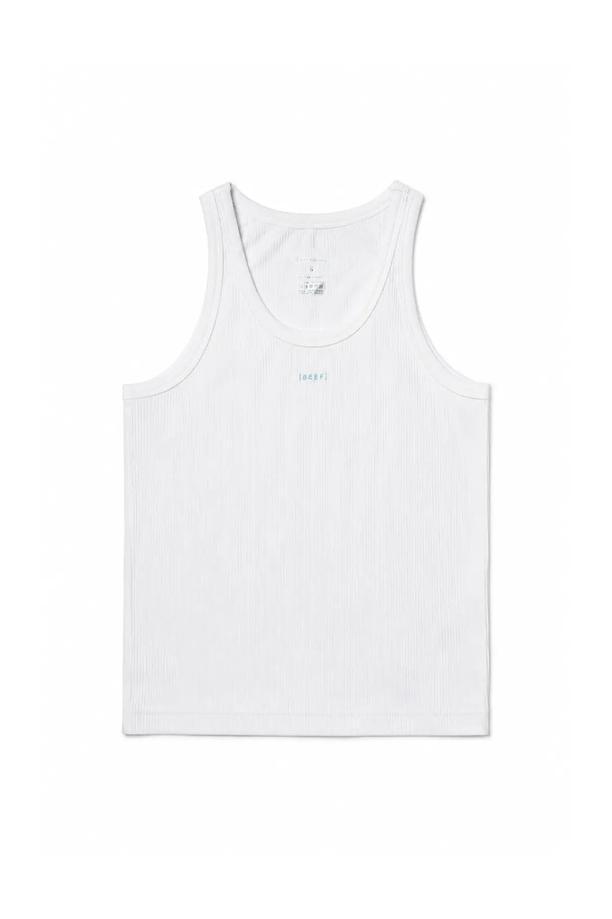 JJ Malibu Men's Slim Rib Knit Tank Top - Icy