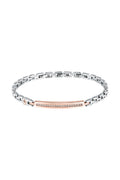 Maserati Men's Stainless Steel Rose Gold Bracelet