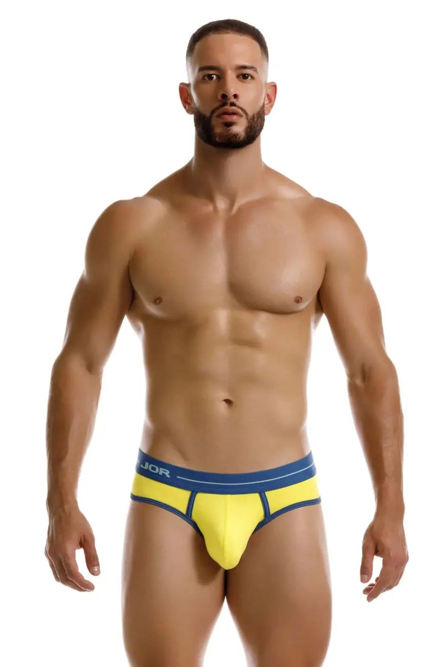 JOR Men's Underwear 2244 Astra Briefs Color Yellow
