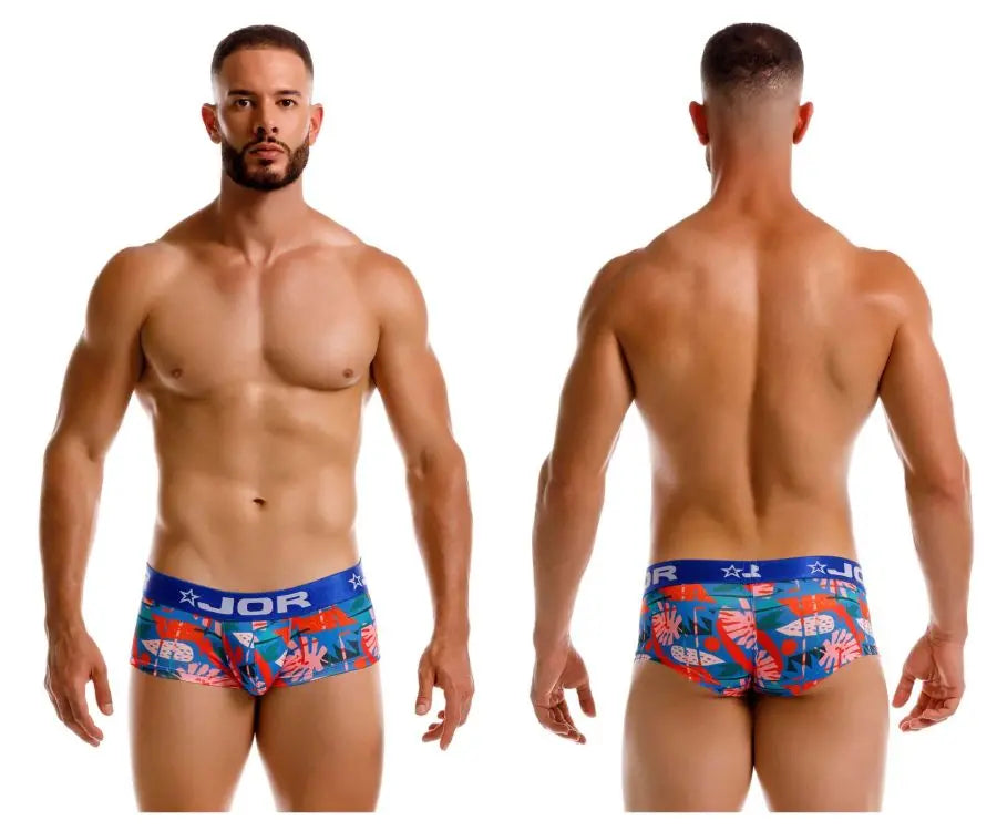 JOR Men's Underwear 2269 South Trunks Color Printed