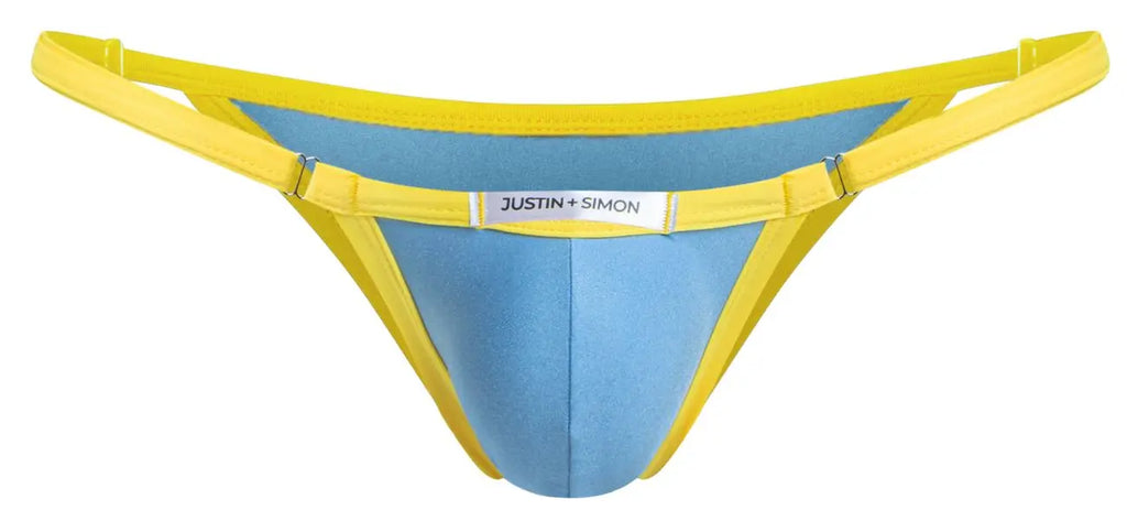 JUSTIN+SIMON メンズアンダーウェア XSJ12 ビキニ ベビーブルー
