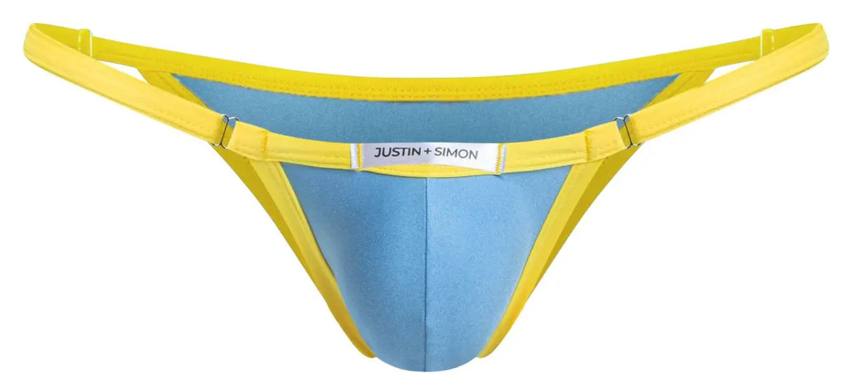 JUSTIN+SIMON メンズアンダーウェア XSJ12 ビキニ ベビーブルー