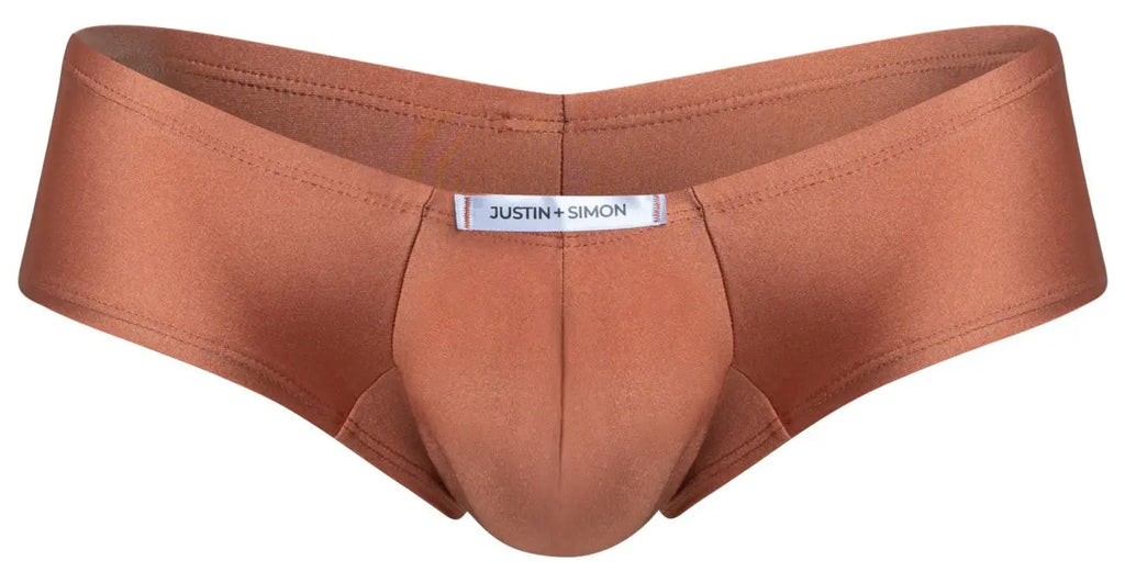 JUSTIN+SIMON メンズ下着 XSJ13 チーキーバルジボクサー オークル