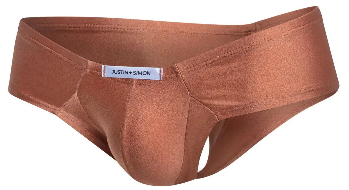 JUSTIN+SIMON メンズ下着 XSJ22 チークブリーフ オークル
