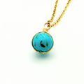 Lucky Bead Natural Gemstone Necklace