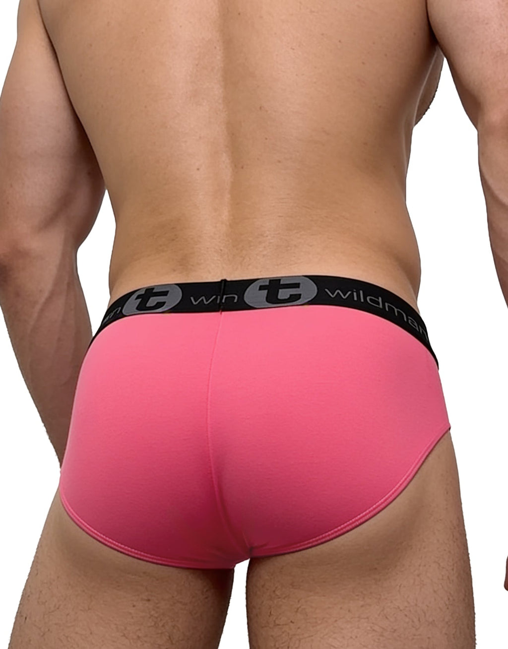 WildmanT Men's Modal Monster Cock Brief Pink