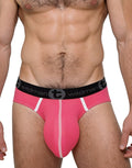 WildmanT Men's Modal Monster Cock Brief Pink