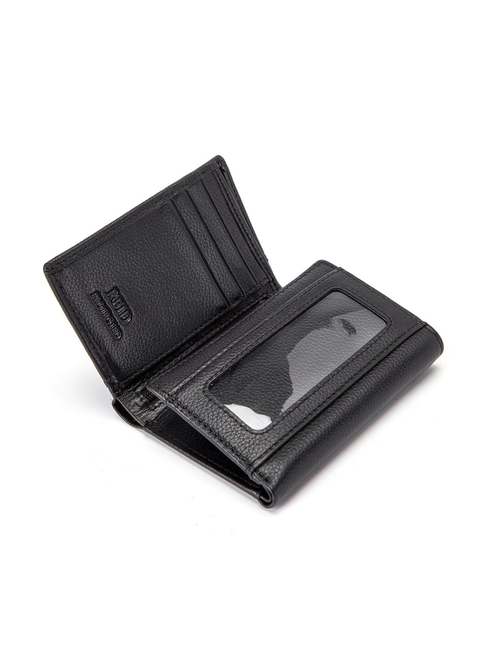 CAESAR MEN'S LEATHER TRIFOLD WALLET WITH RFID- MW1-103B