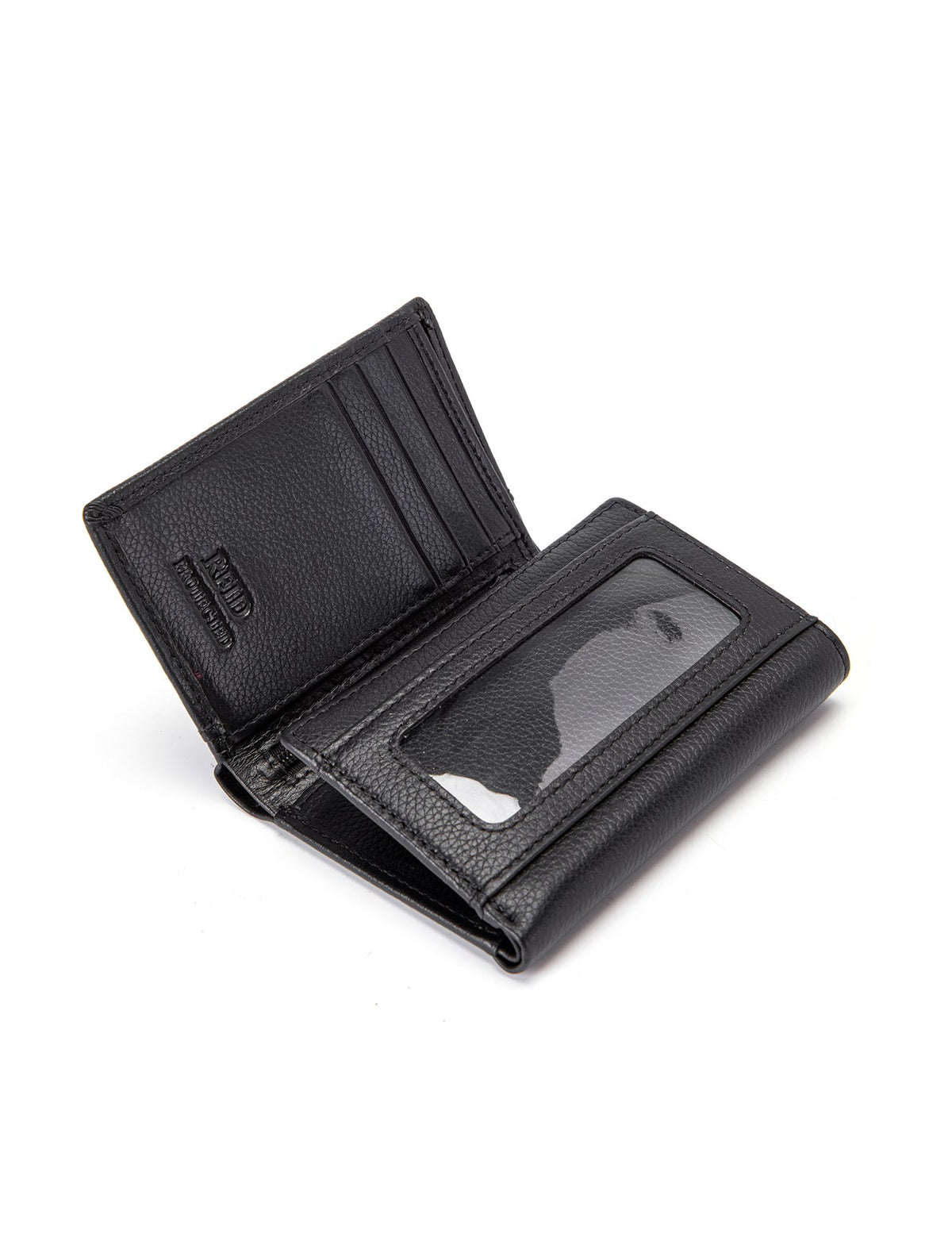 CAESAR MEN'S LEATHER TRIFOLD WALLET WITH RFID- MW1-103B