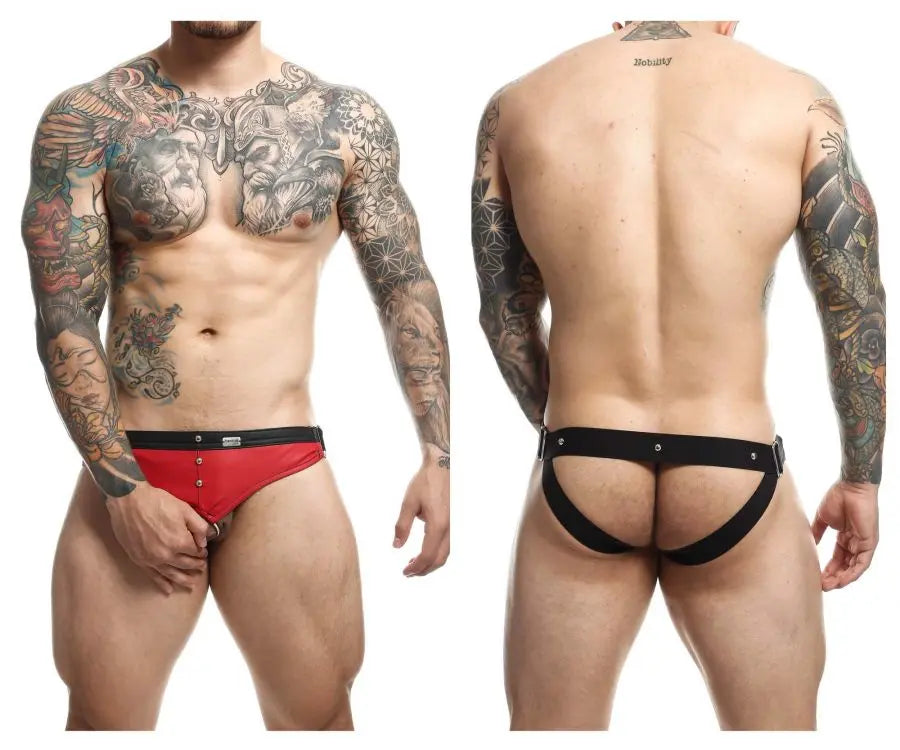 MaleBasics 남성용 속옷 DMBL01 DNGEON 콕링 조크스트랩 색상 빨강