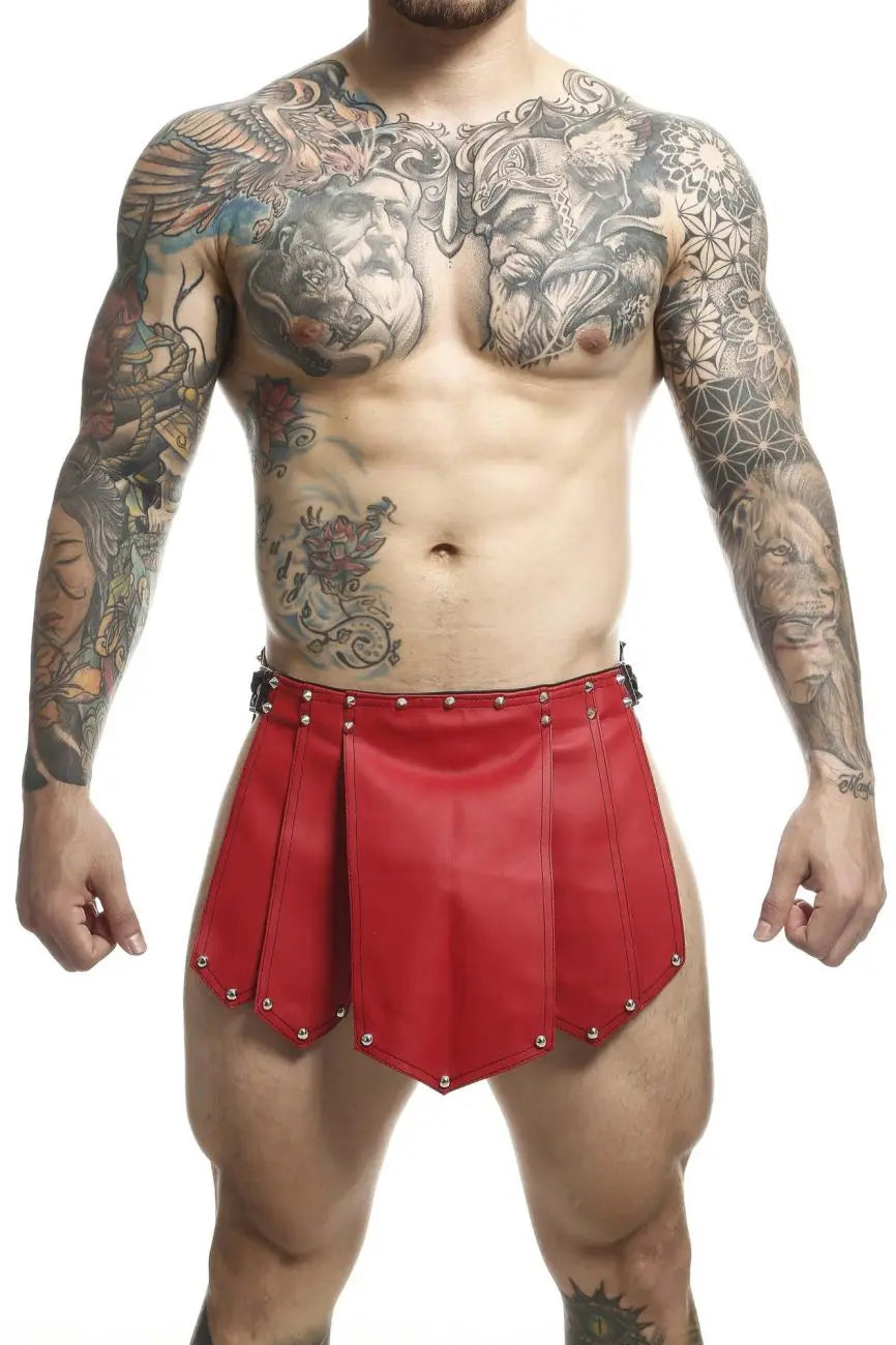 MaleBasics メンズランジェリー DMBL10 DNGEON ローマ風スカート レッド
