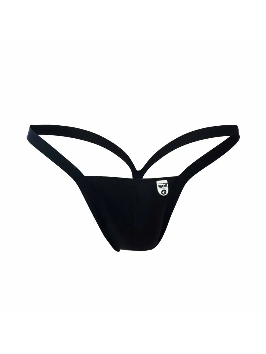 MaleBasics メンズ下着 MBL52 Yバンス トング カラー ブラック