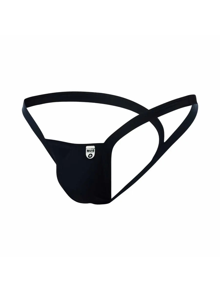 MaleBasics メンズ下着 MBL52 Yバンス トング カラー ブラック