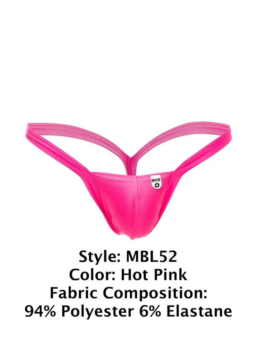MaleBasics 남성 속옷 MBL52 Y번즈 끈팬티 색상 핫핑크