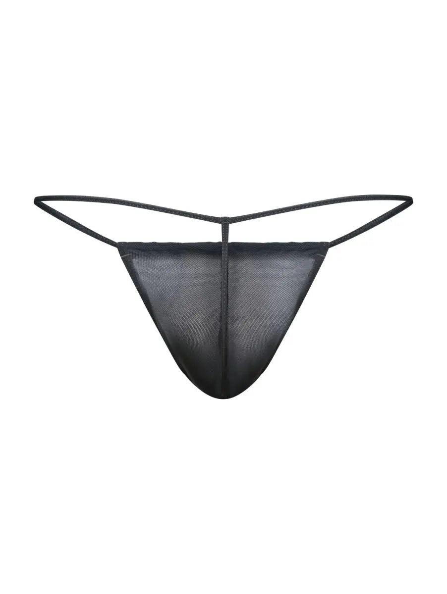MaleBasics メンズアンダーウェア MBL59 メッシュGストリング カラー：ブラック メッシュ