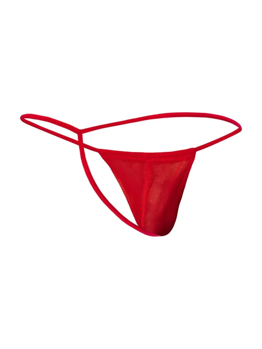 MaleBasics 남성 속옷 MBL59 메쉬 지스트링 색상 레드 메쉬