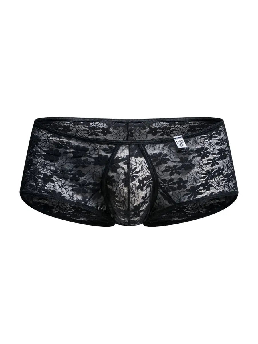 MaleBasics 남성용 속옷 MBL83 루프 치키 트렁크 색상 블랙 레이스