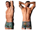 Male Power Men's Underwear 143-295 Go Wild Uplift Mini Short Color Multi Animal