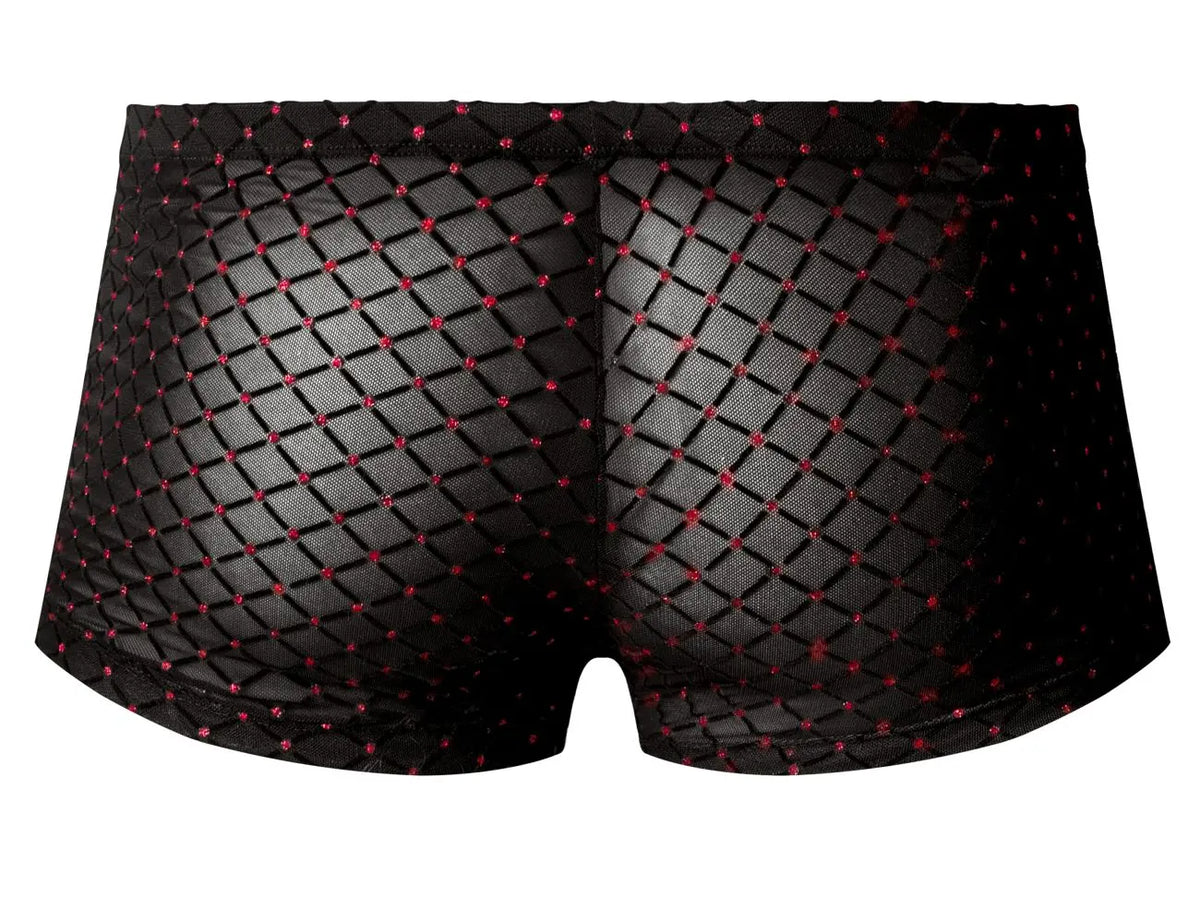 Male Power Men's Underwear 143-296 Widow Maker Mini Pouch Short Color Black