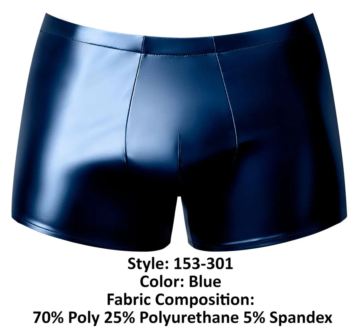 Male Power メンズ下着 153-301 Liquid Onyx 2.0 ポーチショーツ ブルー